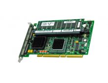 0D9205 Dell PERC4/DC 128MB Cache 64-bit Ultra-320 SCSI LVD Dual Channel PCI-X RAID Controller Card