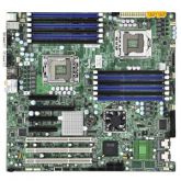 X8DA6-B SuperMicro X8DA6 Dual Socket LGA 1136 Intel 5520 Chipset Intel Xeon 5600/5500 Series Processors Support DDR3 12x DIMM 6x SATA2 3.0Gb/s Extended-ATX Server Motherboard (Refurbished)