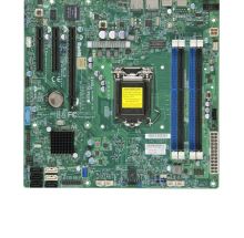 MBD-X10SLL-F-O SuperMicro X10SLL-F Socket LGA 1150 Intel C222 Express Chipset Xeon E3-1200 v3/ 4th Gen Core i3/ Pentium/ Celeron Processors Support Single DDR3 4x DIMM 2x SATA 6.0Gb/s Micro-ATX Server Motherboard (Refurbished)