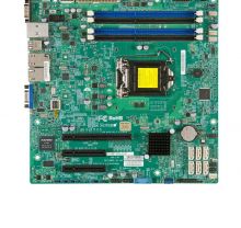 X10SLH-F-O SuperMicro X10SLH-F Socket LGA 1150 Intel C226 Express Chipset Intel Xeon E3-1200 v3/v4 Processors Support DDR3 4x DIMM 6x SATA 6.0Gb/s Micro-ATX Server Motherboard (Refurbished)