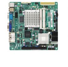 X7SPA-HF-D525-O SuperMicro X7SPA-HF-D525 Socket On Board Intel ICH9R Express Chipset Intel Atom D525 Processors Support DDR3 2x SO-DIMM 6x SATA 3.0Gb/s Mini ITX Server Motherboard (Refurbished)