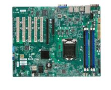X10SLA-F SuperMicro Socket LGA 1150 Intel C222 Chipset Intel Xeon E3-1200 v3/v4 4th Generation Core i3/ Pentium / Celeron Processors Support DDR3 4x DIMM 2x SATA 6.0Gb/s ATX Server Motherboard (Refurbished)
