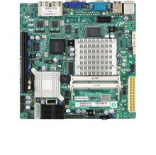 X7SPA-HF-D525-B SuperMicro X7SPA-HF-D525 Socket On Board Intel ICH9R Express Chipset Intel Atom D525 Processors Support DDR3 2x SO-DIMM 6x SATA 3.0Gb/s Mini ITX Server Motherboard (Refurbished)