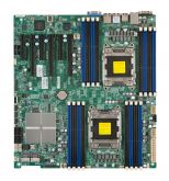 X9DR3-F-O SuperMicro X9DR3-F Dual Socket LGA 2011 intel C606 Chipset Intel Xeon E5-2600/E5-2600 v2 Processors Support DDR3 16x DIMM 4x SATA2 3.0Gb/s E-ATX Server Motherboard (Refurbished)