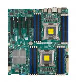 MBD-X9DAI-B SuperMicro X9DAi Dual Socket LGA 2011 Intel C602 Chipset Xeon E5-26200/ E5-2600 v2 Processors Support DDR3 16x DIMM 2x SATA 3.0Gb/s E-ATX Server Motherboard (Refurbished)
