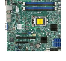 MBD-X10SL7-F-O SuperMicro X10SL7-F Socket LGA 1150 Intel C222 Express Chipset Xeon E3-1200 v3/v4 4th Generation Core i7 / i5 / i3 / Pentium / Celeron Processors Support DDR3 4x DIMM 2x SATA 6.0Gb/s Micro ATX Server Motherboard (Refurbished)