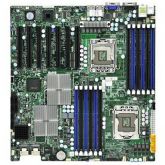 X8DTH-6F-B SuperMicro X8DTH-6F Dual Socket LGA 1366 Intel 5520 Chipset Intel 5600/5500 Series Processors Support DDR3 12x DIMM 6x SATA2 3.0Gb/s Extended-ATX Server Motherboard (Refurbished)