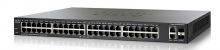 SLM2048PTNA Cisco SG200-50 48-Ports 10/100/1000Mbps PoE 2 x Combo mini-GBIC Port Smart Switch (Refurbished)