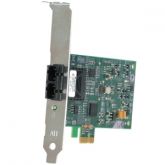 AT-2711FX/LC-901 Allied Telesis Single-Port LC 100Mbps 100Base-FX Fast Ethernet PCI Express 2.0 x1 Network Adapter for HP Compatible