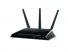 R7000-100PES NetGear Nighthawk AC1900 Dual Bands 2.4GHz / 5GHz Quad-Ports RJ-45 1 x WAN Port USB 3 x External Antennas Smart Wi-Fi Router (Refurbished)