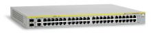 AT-8000S/48-POE-50 Allied Telesis 48-Ports POE Stackable Managed Fast Ethernet Switch with 2x 10/100/1000T SFP Combo uplinks (Refurbished)