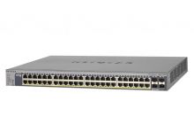 GS752TP-100NAS NetGear Prosafe 48-Ports Gigabit PoE Layer2 Smart Managed Switch with 4x SFP Ports (Refurbished)