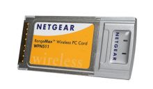 WPN511 Netgear RangeMax Wireless PC Card CardBus 108Mbps (Refurbished)