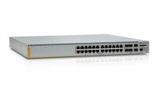 AT-x610-24Ts/X-POE Allied Telesis 24-Ports PoE Gigabit Advanged Layer 3 Switch with 4 SFP Ports (Refurbished)