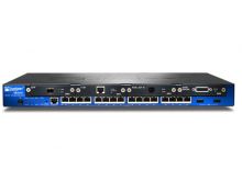 SRX240H-POE-A1 Juniper SRX240 Services Gateway with 16 Gigabit Ethernet ports 4 Mini-PIM slots and high memory (1GB RAM 1GB Flash) with 16 ports PoE (150 W) (Refurbished)