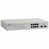 AT-GS950/8POE-10 Allied Telesis 8-Ports Gigabit Websmart PoE Switch with 2 SFP (Refurbished)