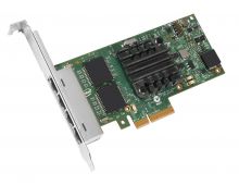 I350T4 Intel Quad-Ports RJ-45 1Gbps 10Base-T/100Base-TX/1000Base-T Gigabit Ethernet PCI Express 2.1 x4 Server Network Adapter