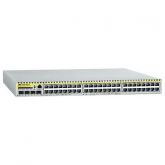 AT-8948A-50 Allied Telesis MultiIayer IPv4 and IPv6 Switch with 48 x 10/100Base-T Copper ports and 4 x 1000Base-X SFP uplinks. AC PSU with power cord. (Refurbished)