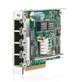 634025-001 HP Quad-Ports RJ-45 1Gbps 10Base-T/100Base-TX/1000Base-T Gigabit Ehernet PCI Express 2.0 x4 Network Adapter