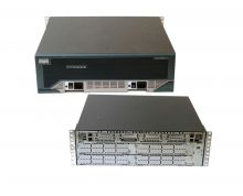 CISCO3845 Cisco 3845 Integrated Services Router AC Power 2 Gigabit Ethernet 1SFP-4NME 4HWIC 2AIM (Refurbished)