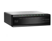 SLM2008T-NA Cisco SG200-08 Gigabit Smart Switch 8-Ports Manageable 8 x RJ-45 10/100/1000Base-T (Refurbished)