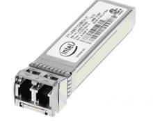 E10GSFPSR Intel 10Gbps 10GBase-SR Multi-mode Fiber 300m 850nm Dual Rate Duplex LC Connector SFP+ Transceiver Module for X520 Series Adapter