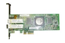 39R6528 IBM Dual-Ports LC 4Gbps Fibre Channel PCI Express x4 Low Profile Host Bus Network Adapterr by QLogic for System x