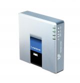 SPA2102-R1 Cisco 2x10/100Base-TX LAN, 1x10/100Base-TX WAN, 2xFXS VoIP Phone Adapter (Refurbished)