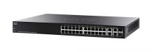 SRW224G4P-K9-NA Cisco 24-Ports 10/100 POE 2-Port 10/100/1000 Ethernet Switch (Refurbished)