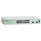 AT-GS950/16-10 Allied Telesis 16-Ports 10/ 100/ 1000Base-T Plus 2 SFP WebSmart Ethernet Switch (Refurbished)