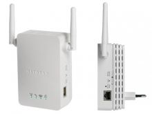 WN3000RP-100PES NetGear 2.4GHz 802.11b/g/n Universal Wi-Fi Range Extender (Refurbished)