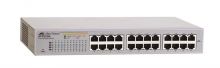 AT-FS724L-10 Allied Telesis 10/100Base-TX x 24-Ports Unmanaged Eco-friendly Fast Ethernet Switch (Refurbished)