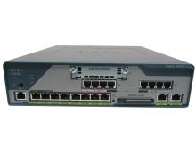 C1861-SRST-F/K9 Cisco 1861 8-Ports Fast Ethernet Integrated Services Router - 8-User SRST 4-FXO/4-FXS, 8-PoE (Refurbished)