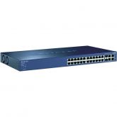 FS728TP NetGear ProSafe 24-Ports 10/100Mbps Smart Switch with 4 Gigabit Ports and 24 POE Ports (Refurbished)