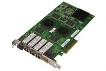 QLE2464-WB QLogic StorageWorks Quad-Ports 4Gbps Fibre Channel PCI Express x8 Host Bus Network Adapter