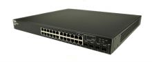 6224P Dell PowerConnect 24-Ports 10/100/1000BASE-T GbE Managed Switch (Refurbished)