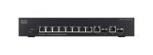 SRW2008-K9-NA Cisco SG300-10 Ethernet Switch 10-Ports Manageable 8 x RJ-45 2 x Expansion Slots 10/100/1000Base-T (Refurbished)