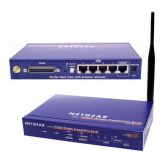 FM114P NetGear ProSafe 11Mbps 4-Port 802.11b Wireless Firewall and Print Server (Refurbished)