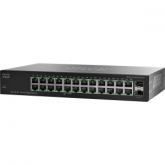 SG102-24-NA Cisco 24-Ports Gigabit Switch with 2 Combo Mini-GBIC Ports 22 Ports 24 x RJ-45 2 x Expansion Slots 10/100/1000Base-T Rack-mountable (Refurbished)