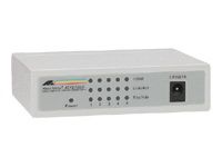 AT-FS705LE-10 Allied Telesis 5-Port Unmanaged 10/100Mbps Switch with External Power Supply (Refurbished)