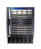 EX8208-BASE-AC Juniper Base EX8208 System 8-Slot Chassis with passive backplane and 1x fan tray 1x Routing Engine with Switch Fabric (Refurbished)