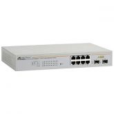 AT-GS950/8-50 Allied Telesis 8-Ports 10/100/1000TX WebSmart switch with 2 SFP bays (Refurbished)