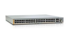 AT-x610-48Ts-POE Allied Telesis 48-Ports PoE Gigabit Advanged Layer 3 Switch with 4 SFP Ports (Refurbished)