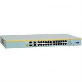 AT-8000S/24-10 Allied Telesis 24-Ports Managed Switch 10/100 Plus 2 10/100/1000 or SFP Uplinks (Refurbished)