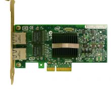 D50868-003 Intel PRO/1000 PT Dual-Ports RJ-45 1Gbps 10Base-T/100Base-TX/1000Base-T Gigabit Ethernet PCI Express x4 Server Network Adapter