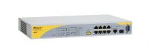 AT-8000/8POE-30 Allied Telesis 8-Ports PoE Managed Fast Ethernet Switch with One 10/100/1000T SFP Combo Uplinks (Refurbished)