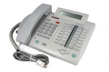 M3820 Nortel Bts Office Phone (Light Grey) (Refurbished)