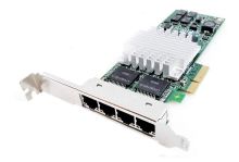 39Y6137 IBM PRO/1000 PT Quad-Ports 1Gbps 10Base-T/100Base-TX/1000Base-T Gigabit Ethernet PCI Express x4 Low Profile Server Network Adapter by Intel