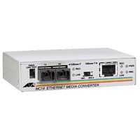 AT-MC14-10 Allied Telesis 10Mbps 10Base-T to 10Base-FL Fiber Ethernet Transceiver Media Converter