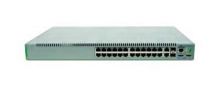 AT-8100S/24POE-10 Allied Telesis 24-Ports 10/100tx Stackable Power Over Ethernet Switch with 2 x10/ 100/ 1000T SFP Combo Ports (Refurbished)